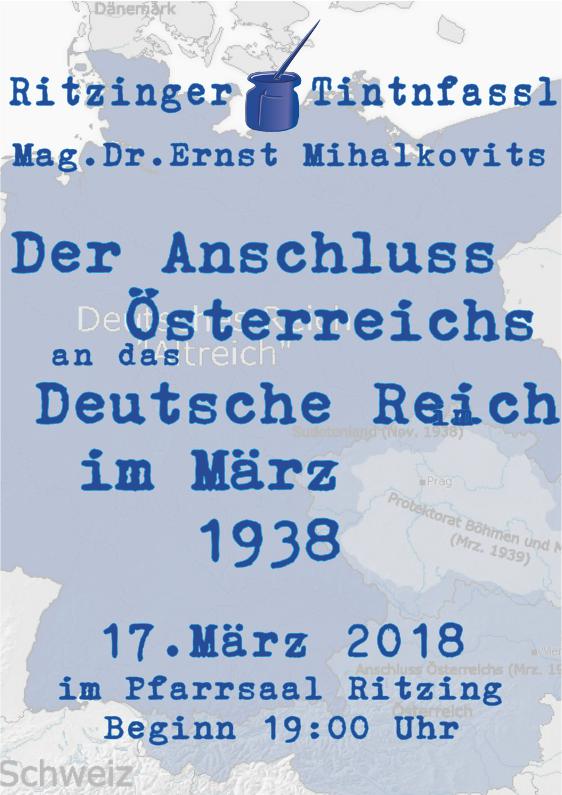 Ernst M - Der Anschluss an Deutschland 1938